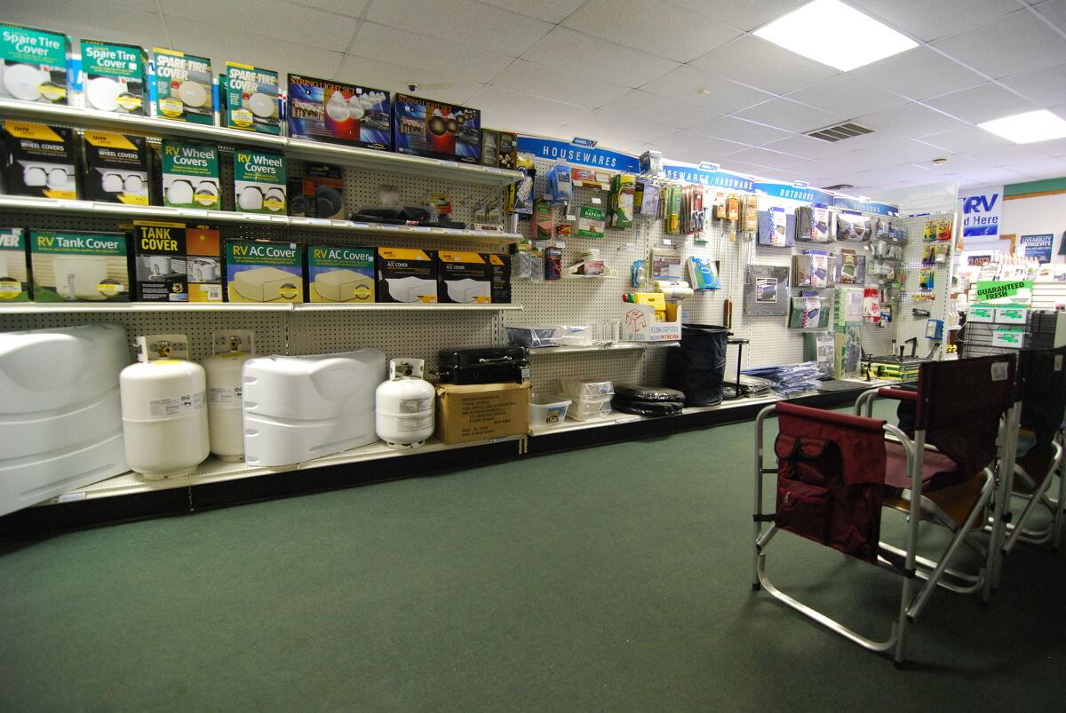 Bryant's RV Parts Department